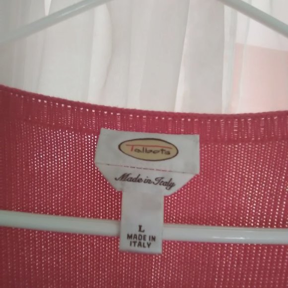Pink Cardigan/Talbots - Picture 3 of 4